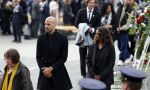 Amsterdam 4 mei 2023
Dodenherdenking 2023 op de dam met oa aanwezig Koning Willem Alexander Koningin Maxima Burgemeester Femke Halsema en Mark Rutte. Alain Clark met zijn manager