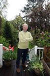Rotterdam 22 april 2023
Arnold Vredenbregt gefotografeerd in zijn tuin.