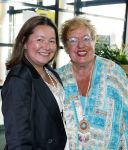 Schiedam 5 mei 2023
Premiere Staying alive disco feaver in schouwburg Schiedam.
Astrid Nijgh met partner