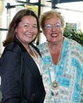 Schiedam 5 mei 2023
Premiere Staying alive disco feaver in schouwburg Schiedam.
Astrid Nijgh met partner