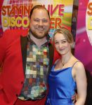 Schiedam 5 mei 2023
Premiere Staying alive disco feaver in schouwburg Schiedam.
Dennis Willekens met vriendin