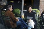 Amsterdam 12 mei 2023
Dick Maas en zijn vrouw Esme Lammers doen terrasje in Amsterdam zuid.