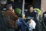 Amsterdam 12 mei 2023
Dick Maas en zijn vrouw Esme Lammers doen terrasje in Amsterdam zuid.
