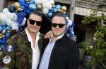 Noorden  30 april 2023
Gerard Joling viert zijn 63e verjaardag.
Fred v Leer met een vriend