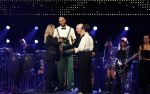 Amsterdam 22 mei 2023
Uitreiking Buma awards in Tuschinski Amsterdam.
Herman v Veen ontving uit handen van zijn dochters Babette v Veen en Anne v Veen de  lifetime Achievement award voor zijn hele carriere .Herman kwam met zijn vrouw Gaetane Bouchez.