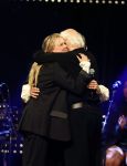Amsterdam 22 mei 2023
Uitreiking Buma awards in Tuschinski Amsterdam.
Herman v Veen ontving uit handen van zijn dochters Babette v Veen en Anne v Veen de  lifetime Achievement award voor zijn hele carriere .Herman kwam met zijn vrouw Gaetane Bouchez.