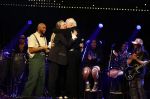 Amsterdam 22 mei 2023
Uitreiking Buma awards in Tuschinski Amsterdam.
Herman v Veen ontving uit handen van zijn dochters Babette v Veen en Anne v Veen de  lifetime Achievement award voor zijn hele carriere .Herman kwam met zijn vrouw Gaetane Bouchez.