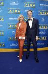 Scheveningen 23 april 2023
Premiere AIDA in het circustheater in Scheveningen .
Irene Moors met beste vriend Tijs