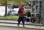 Amsterdam 28 april 2023
Schoenen ontwerper Jan jansen met zijn vrouw in Amsterdam zuid