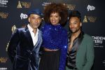 Scheveningen 15 mei 2023
Musicalawards in het AFAS Circustheater.
Jasmine Sendar met Ivo Chundro en Nigel Brown
