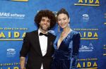 Scheveningen 23 april 2023
Premiere AIDA in het circustheater in Scheveningen .
Jermaine Fleur met partner