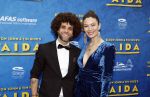 Scheveningen 23 april 2023
Premiere AIDA in het circustheater in Scheveningen .
Jermaine Fleur met partner