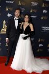Scheveningen 15 mei 2023
Musicalawards in het AFAS Circustheater.
Karsu met haar partner / verloofde