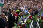 Amsterdam 4 mei 2023
Dodenherdenking 2023 op de dam met oa aanwezig Koning Willem Alexander Koningin Maxima Burgemeester Femke Halsema en Mark Rutte. Kasja Ollongren en Maarten van Ooijen