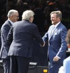 Rotterdam 27 april 2023
Koningsdag 2023 in Rotterdam met aanwezig Koning Willem Alexander, KoninginMaxima ,Prinses Amalia, Prinses Ariane ,Prins Constantijn ,Prinses Laurentien ,Prins Maurits ,Prinses Marilene ,Prins Bernhard ,Prinses Annette ,Prins Floris ,Prinses Aimee ,Prins Pieter Christiaan, en Prinses Anita .
Burgemeester Aboutaleb is de gastheer.
