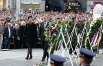 Amsterdam 4 mei 2023
Dodenherdenking 2023 op de dam met oa aanwezig Koning Willem Alexander Koningin Maxima Burgemeester Femke Halsema en Mark Rutte.