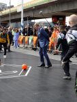 Rotterdam 27 april 2023
Koningsdag 2023 in Rotterdam met aanwezig Koning Willem Alexander, KoninginMaxima ,Prinses Amalia, Prinses Ariane ,Prins Constantijn ,Prinses Laurentien ,Prins Maurits ,Prinses Marilene ,Prins Bernhard ,Prinses Annette ,Prins Floris ,Prinses Aimee ,Prins Pieter Christiaan, en Prinses Anita .
Burgemeester Aboutaleb is de gastheer.  De Royals gaan voetballen bij Touzani