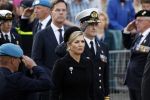 Amsterdam 4 mei 2023
Dodenherdenking 2023 op de dam met oa aanwezig Koning Willem Alexander Koningin Maxima Burgemeester Femke Halsema en Mark Rutte.