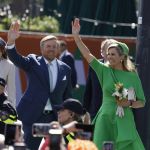 Rotterdam 27 april 2023
Koningsdag 2023 in Rotterdam met aanwezig Koning Willem Alexander, KoninginMaxima ,Prinses Amalia, Prinses Ariane ,Prins Constantijn ,Prinses Laurentien ,Prins Maurits ,Prinses Marilene ,Prins Bernhard ,Prinses Annette ,Prins Floris ,Prinses Aimee ,Prins Pieter Christiaan, en Prinses Anita .
Burgemeester Aboutaleb is de gastheer.