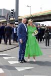 Rotterdam 27 april 2023
Koningsdag 2023 in Rotterdam met aanwezig Koning Willem Alexander, KoninginMaxima ,Prinses Amalia, Prinses Ariane ,Prins Constantijn ,Prinses Laurentien ,Prins Maurits ,Prinses Marilene ,Prins Bernhard ,Prinses Annette ,Prins Floris ,Prinses Aimee ,Prins Pieter Christiaan, en Prinses Anita .
Burgemeester Aboutaleb is de gastheer.  De Royals gaan voetballen bij Touzani