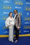 Scheveningen 23 april 2023
Premiere AIDA in het circustheater in Scheveningen .
Laura Ponticorvo met haar man