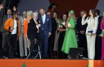 Rotterdam 27 april 2023
Koningsdag 2023 in Rotterdam met aanwezig Koning Willem Alexander, KoninginMaxima ,Prinses Amalia, Prinses Ariane ,Prins Constantijn ,Prinses Laurentien ,Prins Maurits ,Prinses Marilene ,Prins Bernhard ,Prinses Annette ,Prins Floris ,Prinses Aimee ,Prins Pieter Christiaan, en Prinses Anita .
Burgemeester Aboutaleb is de gastheer. Optreden van Lee Towers Davina Michelle en Ronnie Flex.