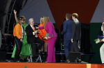 Rotterdam 27 april 2023
Koningsdag 2023 in Rotterdam met aanwezig Koning Willem Alexander, KoninginMaxima ,Prinses Amalia, Prinses Ariane ,Prins Constantijn ,Prinses Laurentien ,Prins Maurits ,Prinses Marilene ,Prins Bernhard ,Prinses Annette ,Prins Floris ,Prinses Aimee ,Prins Pieter Christiaan, en Prinses Anita .
Burgemeester Aboutaleb is de gastheer. Optreden van Lee Towers Davina Michelle en Ronnie Flex.