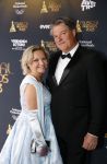 Scheveningen 15 mei 2023
Musicalawards in het AFAS Circustheater.
Mariska v Kolck met haar nieuwe vriend