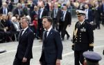 Amsterdam 4 mei 2023
Dodenherdenking 2023 op de dam met oa aanwezig Koning Willem Alexander Koningin Maxima Burgemeester Femke Halsema en Mark Rutte.
