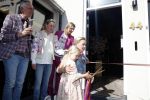 Noordwijk 17 mei 2023
Opening pension Code Rose van Martien Meiland en Erica Meiland . Ook Montana Maxime en Leroy Molkenboer zijn aanwezig Dochter Claire doet de openingshandeling.