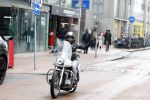 Amstelveen 30 april 2023
Nurlaila bij de musical lunch in schouwburg Amstelveen. Ze kwam mop haar Harley Davidson motor