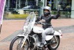 Amstelveen 30 april 2023
Nurlaila bij de musical lunch in schouwburg Amstelveen. Ze kwam mop haar Harley Davidson motor