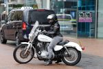 Amstelveen 30 april 2023
Nurlaila bij de musical lunch in schouwburg Amstelveen. Ze kwam mop haar Harley Davidson motor