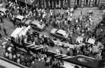 Haarlem, Eindhoven, 23 Mei 1987
Haarlem-PSV 0-3
Landskampioen 1986-1987
Optocht en Gemeentehuis
PSV Landskampioen rondtocht en gemeentehuis