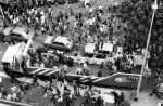 Haarlem, Eindhoven, 23 Mei 1987
Haarlem-PSV 0-3
Landskampioen 1986-1987
Optocht en Gemeentehuis
PSV Landskampioen rondtocht en gemeentehuis