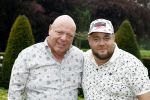 Neerpelt Achel e.o. 8 mei 2023
Peter Gillis bij zijn huis en zijn nieuwe huis . Peter Gillis en zijn zoon Mark Gillis