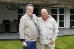 Neerpelt Achel e.o. 8 mei 2023
Peter Gillis bij zijn huis en zijn nieuwe huis . Peter en Robert Ronday