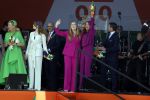 Rotterdam 27 april 2023
Koningsdag 2023 in Rotterdam met aanwezig Koning Willem Alexander, KoninginMaxima ,Prinses Amalia, Prinses Ariane ,Prins Constantijn ,Prinses Laurentien ,Prins Maurits ,Prinses Marilene ,Prins Bernhard ,Prinses Annette ,Prins Floris ,Prinses Aimee ,Prins Pieter Christiaan, en Prinses Anita .
Burgemeester Aboutaleb is de gastheer. Lee Towers Davina Michelle en Ronnie Flex treden op.