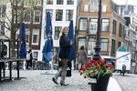 Amsterdam 20 april 2023
Prinses Eloise van Oranje onderweg naar feestje van blad de Linda in een cafe in het centrum van Amsterdam waar een bier gepresenteerd wordt.