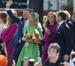 Rotterdam 27 april 2023
Koningsdag 2023 in Rotterdam met aanwezig Koning Willem Alexander, KoninginMaxima ,Prinses Amalia, Prinses Ariane ,Prins Constantijn ,Prinses Laurentien ,Prins Maurits ,Prinses Marilene ,Prins Bernhard ,Prinses Annette ,Prins Floris ,Prinses Aimee ,Prins Pieter Christiaan, en Prinses Anita .
Burgemeester Aboutaleb is de gastheer.