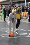 Rotterdam 27 april 2023
Koningsdag 2023 in Rotterdam met aanwezig Koning Willem Alexander, KoninginMaxima ,Prinses Amalia, Prinses Ariane ,Prins Constantijn ,Prinses Laurentien ,Prins Maurits ,Prinses Marilene ,Prins Bernhard ,Prinses Annette ,Prins Floris ,Prinses Aimee ,Prins Pieter Christiaan, en Prinses Anita .
Burgemeester Aboutaleb is de gastheer.  De Royals gaan voetballen bij Touzani