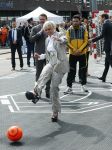 Rotterdam 27 april 2023
Koningsdag 2023 in Rotterdam met aanwezig Koning Willem Alexander, KoninginMaxima ,Prinses Amalia, Prinses Ariane ,Prins Constantijn ,Prinses Laurentien ,Prins Maurits ,Prinses Marilene ,Prins Bernhard ,Prinses Annette ,Prins Floris ,Prinses Aimee ,Prins Pieter Christiaan, en Prinses Anita .
Burgemeester Aboutaleb is de gastheer.  De Royals gaan voetballen bij Touzani