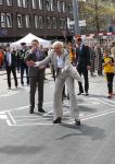 Rotterdam 27 april 2023
Koningsdag 2023 in Rotterdam met aanwezig Koning Willem Alexander, KoninginMaxima ,Prinses Amalia, Prinses Ariane ,Prins Constantijn ,Prinses Laurentien ,Prins Maurits ,Prinses Marilene ,Prins Bernhard ,Prinses Annette ,Prins Floris ,Prinses Aimee ,Prins Pieter Christiaan, en Prinses Anita .
Burgemeester Aboutaleb is de gastheer.  De Royals gaan voetballen bij Touzani
