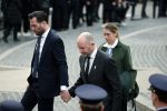 Amsterdam 4 mei 2023
Dodenherdenking 2023 op de dam met oa aanwezig Koning Willem Alexander Koningin Maxima Burgemeester Femke Halsema en Mark Rutte. Ramon Mesman