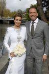 Amsterdam 15 april 2023
Robert Doornbos en Chantal Bles zijn vandaag op een prachtige salonboot getrouwd.