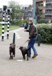 Scheveningen 23 april 2023
Rogier Smit met zijn twee honden