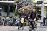Amsterdam 11 mei 2023
Rop Verheijen op de fiets in het centrum van Amsterdam.