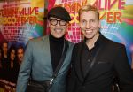 Schiedam 5 mei 2023
Premiere Staying alive disco feaver in schouwburg Schiedam.
Stanley Burleson met partner Marcel Visscher