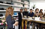 Amsterdam 24 april 2023
Presentatie nieuwe verzorgingslijn van patty Brard ism het Kruidvat.
Tooske Ragas Natacha Harlequin en Bart Ettekoven