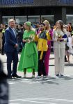 Rotterdam 27 april 2023
Koningsdag 2023 in Rotterdam met aanwezig Koning Willem Alexander, KoninginMaxima ,Prinses Amalia, Prinses Ariane ,Prins Constantijn ,Prinses Laurentien ,Prins Maurits ,Prinses Marilene ,Prins Bernhard ,Prinses Annette ,Prins Floris ,Prinses Aimee ,Prins Pieter Christiaan, en Prinses Anita .
Burgemeester Aboutaleb is de gastheer.  De Royals gaan voetballen bij Touzani